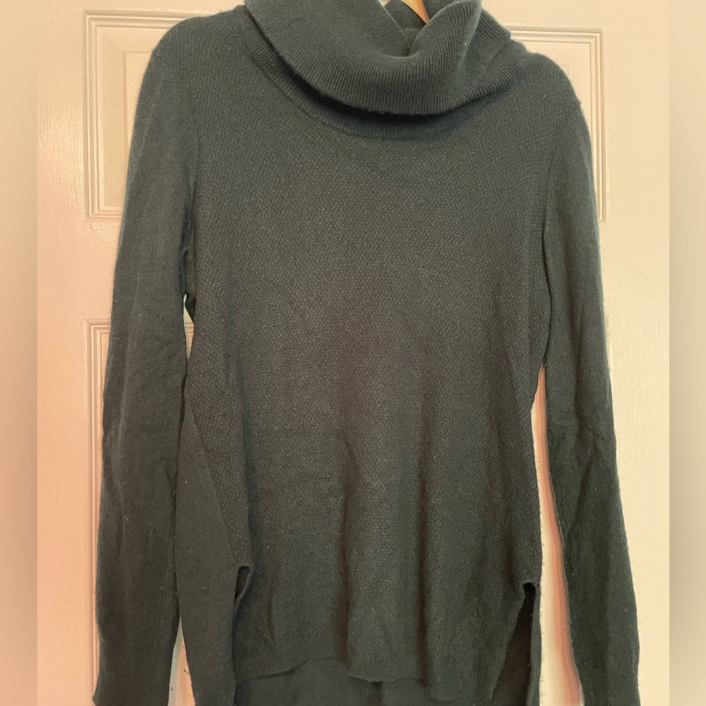 Max Studio 100% Cashmere Cowl Neck Sweater